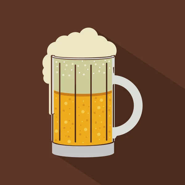 Diseño de cerveza — Archivo Imágenes Vectoriales