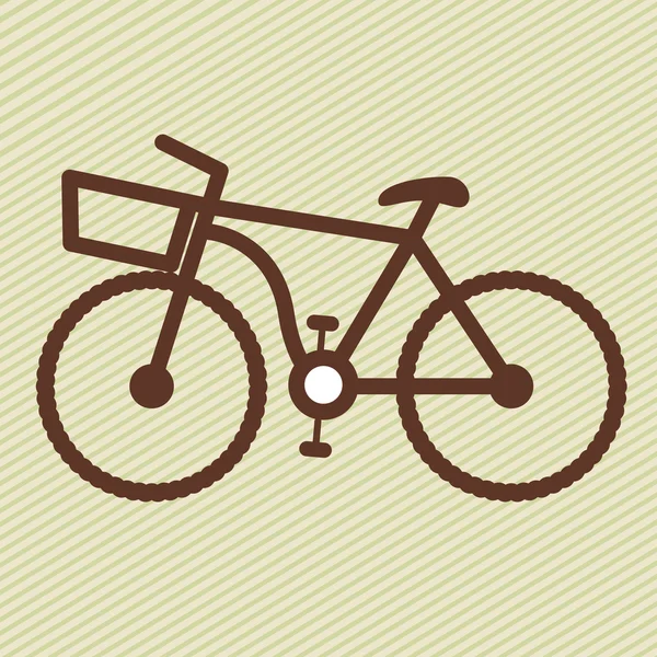 Diseño de bicicleta — Vector de stock