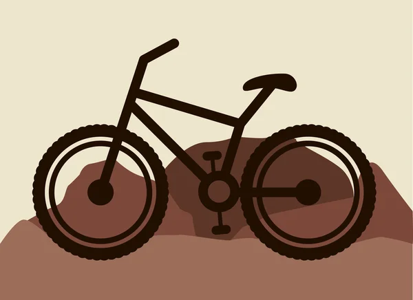 Bicycle design — Stock Vector