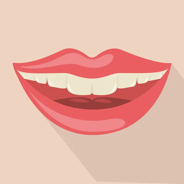 Mouth design — Stock Vector