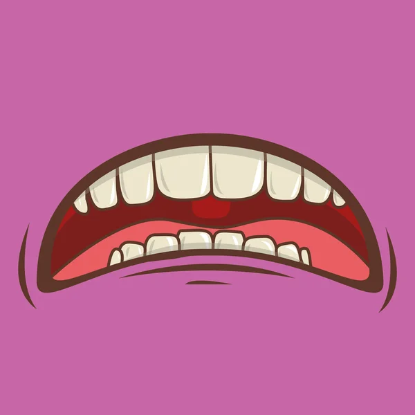 Mouth design — Stockvector