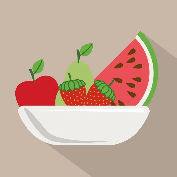 Diseño de alimentos — Vector de stock