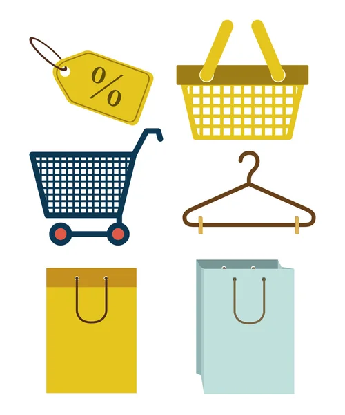 Shopping design — Stock Vector