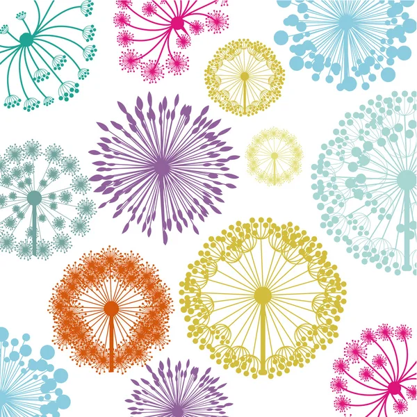 Flowers design — Stock Vector