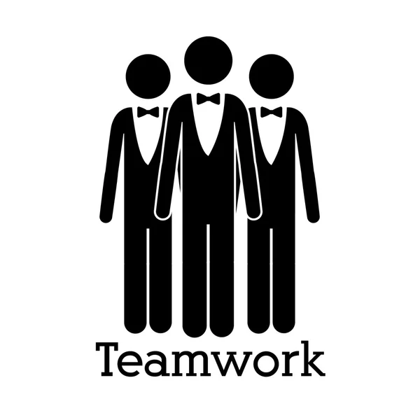 Teamwork — Stock Vector