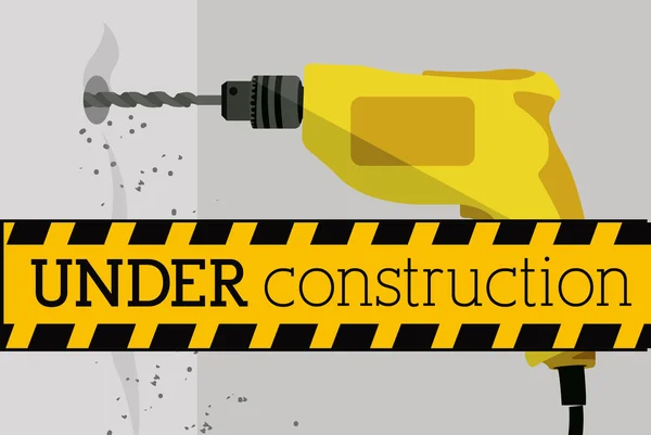 Under construction — Stock Vector