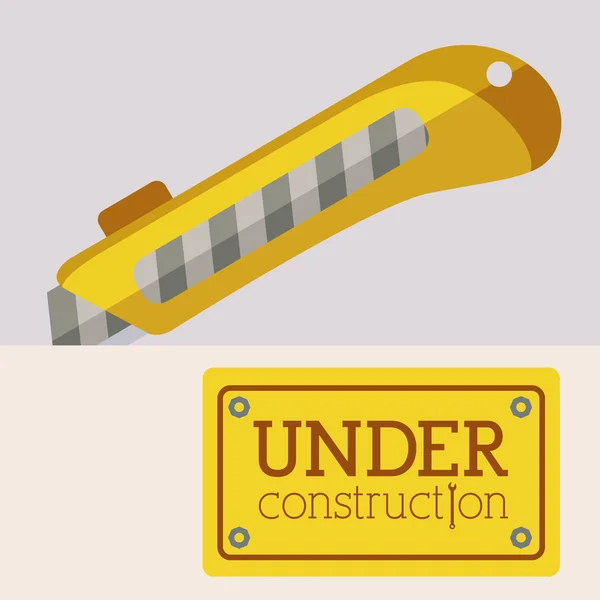 Under construction — Stock Vector