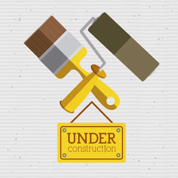 Under construction — Stock Vector