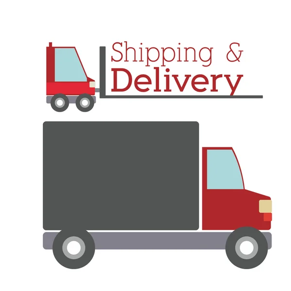 Delivery design — Stock Vector