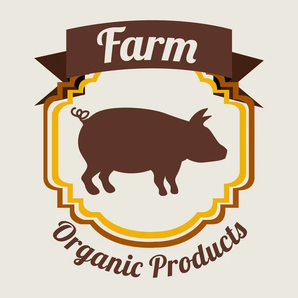 Farm design — Stock Vector