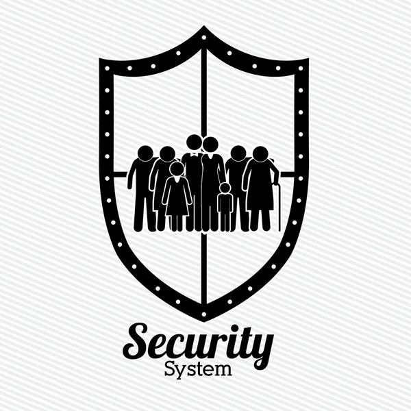 セキュリティの設計 — ストックベクタ