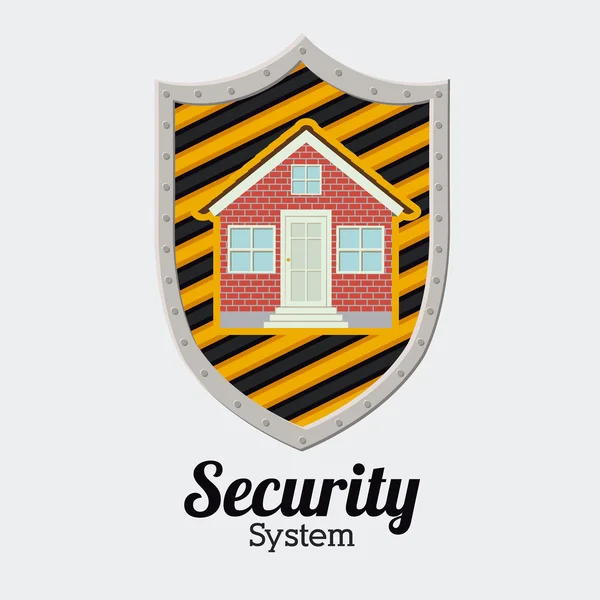 Design de segurança — Vetor de Stock