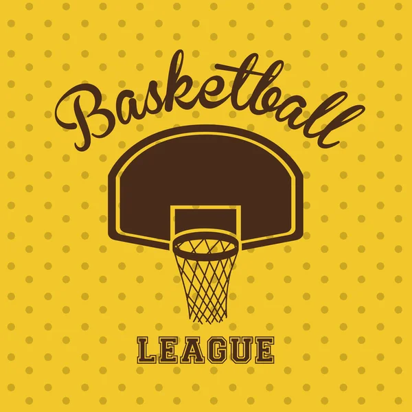 Basketball-Design — Stockvektor