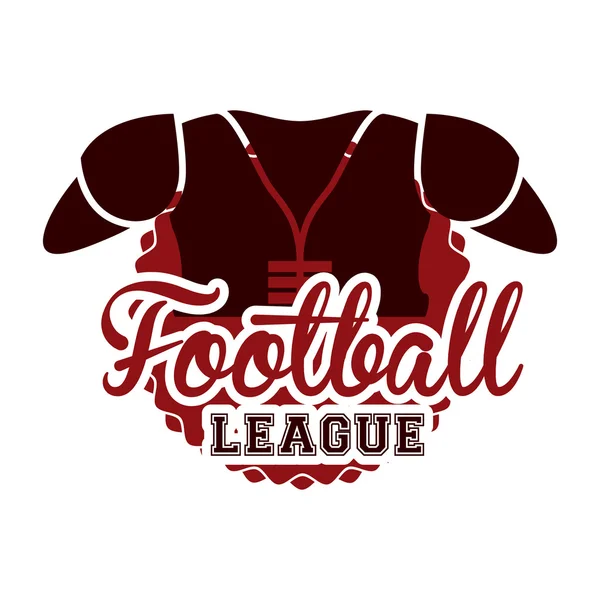 Football americano — Vettoriale Stock