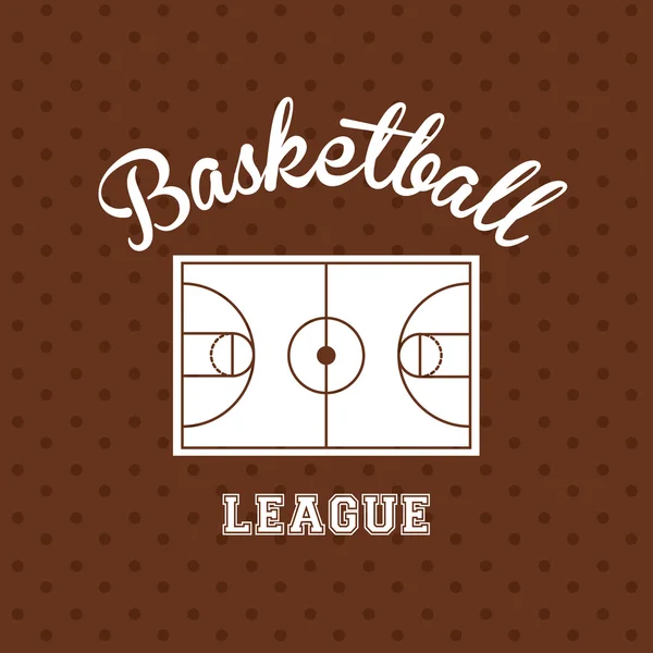 Basketball-Design — Stockvektor