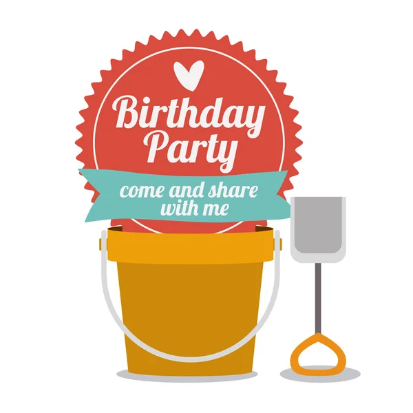 Birthday party — Stock Vector