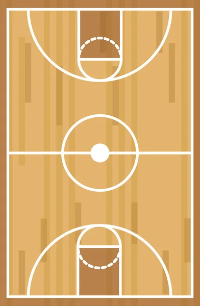 Diseño de baloncesto — Vector de stock