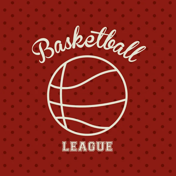 Basketball-Design — Stockvektor