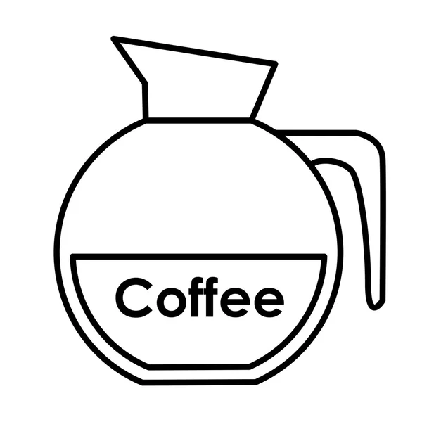 Kaffeedesign — Stockvektor