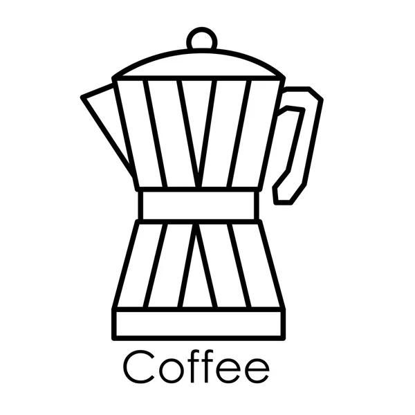 Kaffeedesign — Stockvektor