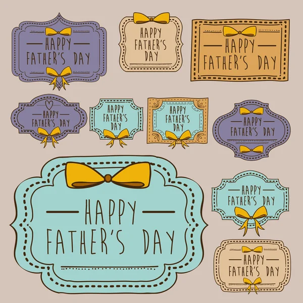 Fathers day — Stock Vector