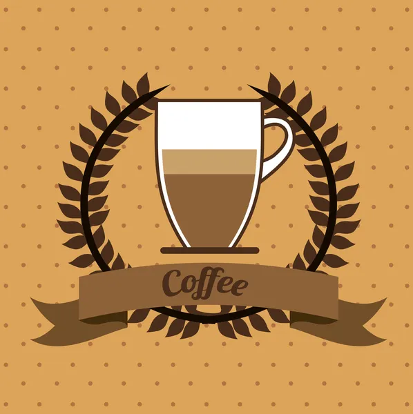 Design de café —  Vetores de Stock