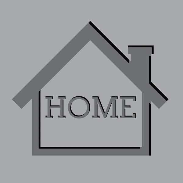 Home Diseño — Vector de stock