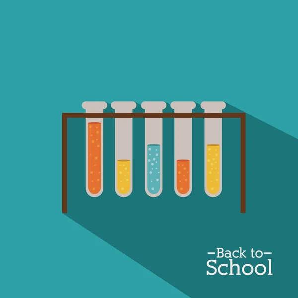 Zurück zur Schulgestaltung — Stockvektor