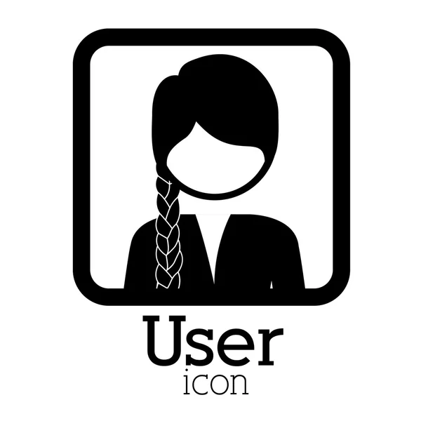 Ícone do usuário — Vetor de Stock