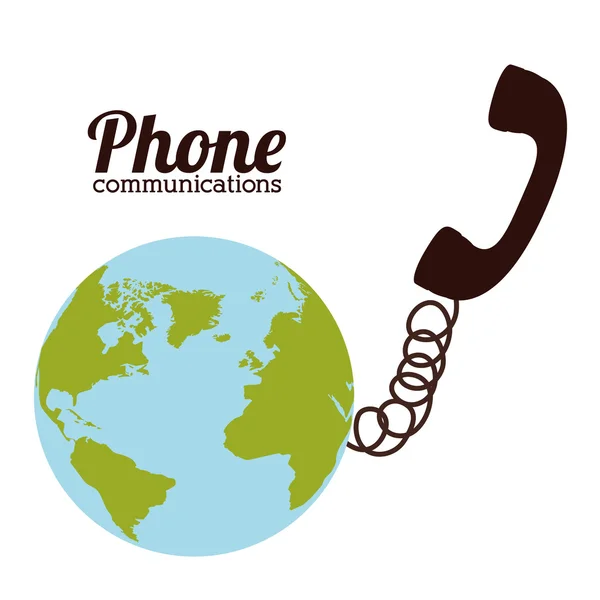 Конструкция телефона — стоковый вектор