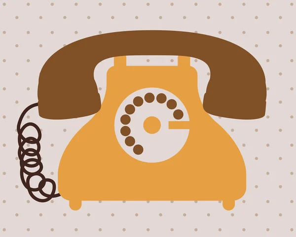 Telephone design — Stock Vector