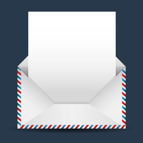 Design della posta — Vettoriale Stock