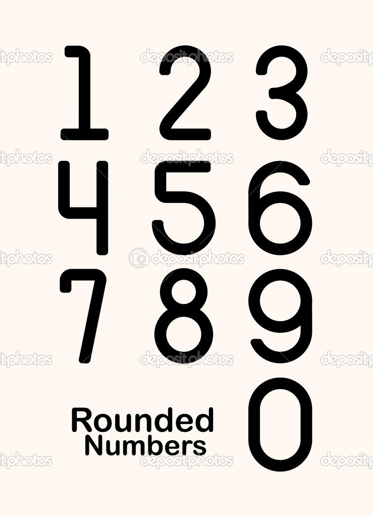 Numbers design