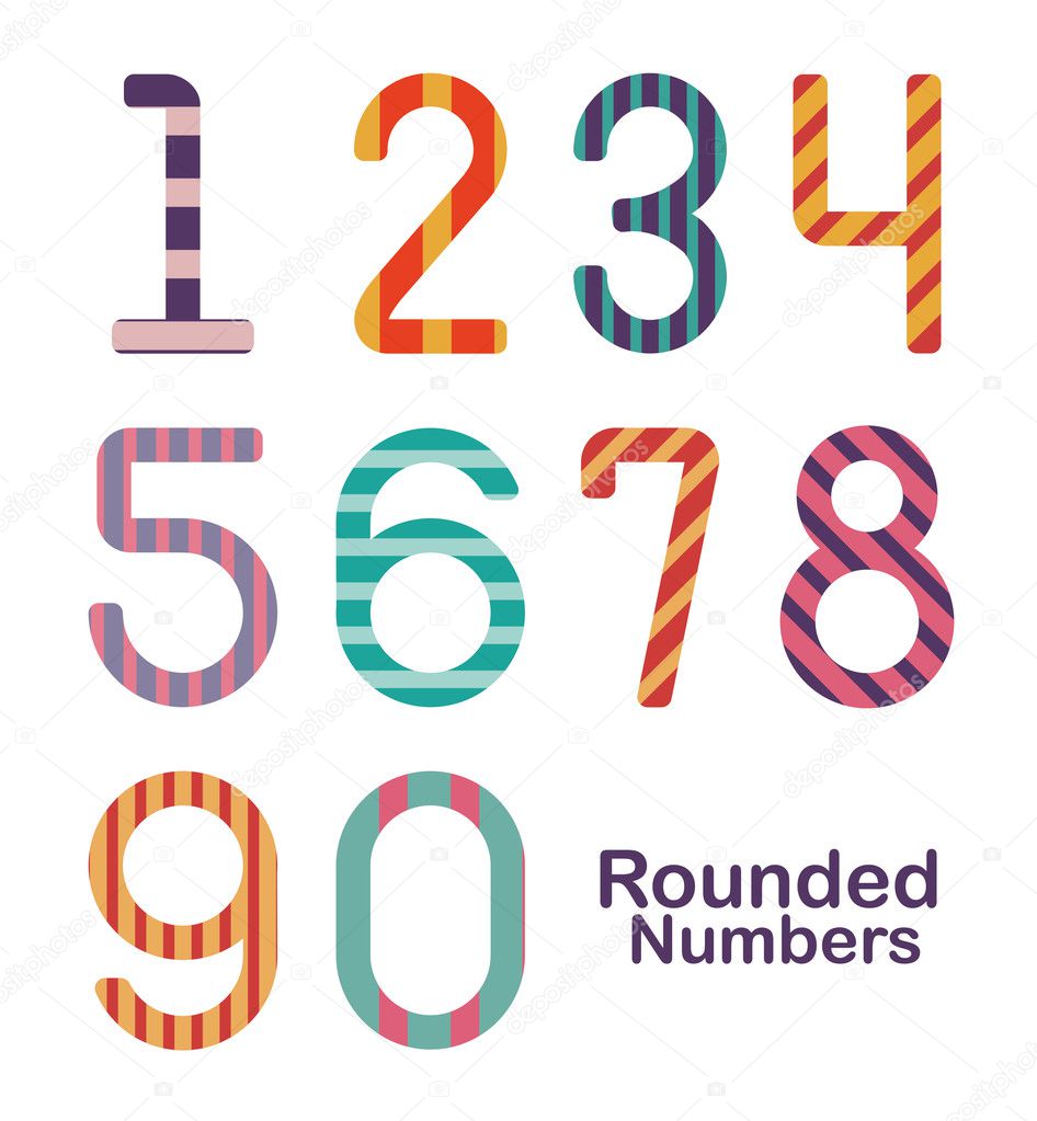 Numbers design