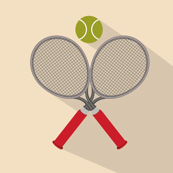 Tennis-Design — Stockvektor