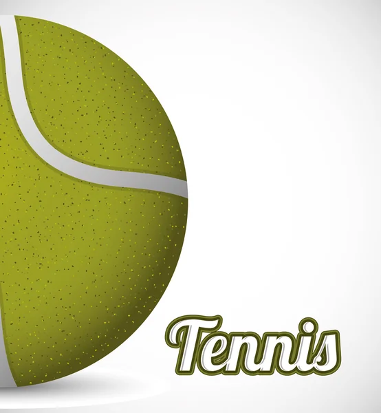 Tennis-Design — Stockvektor