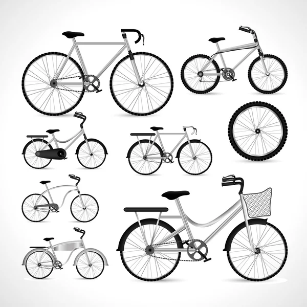 Diseño de bicicleta — Vector de stock