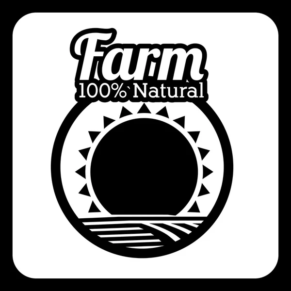 Farm design — Stock Vector