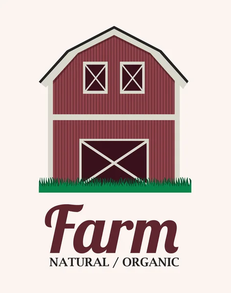 Farm design — Stock Vector