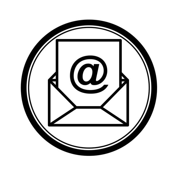 Diseño de correo — Vector de stock