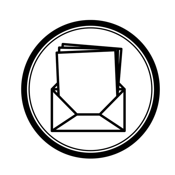 Posta tasarım — Stok Vektör