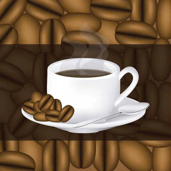 Conception de café — Image vectorielle