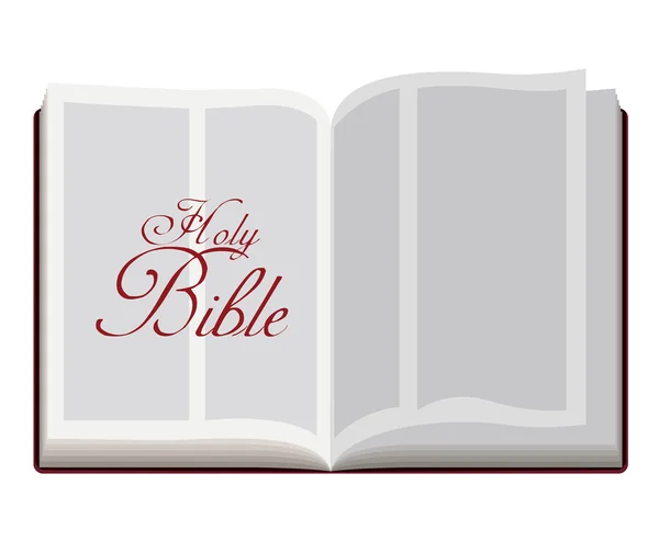 Holy bible design — Stock Vector