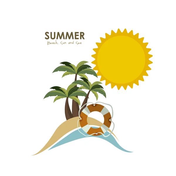 Summer design — Stock Vector