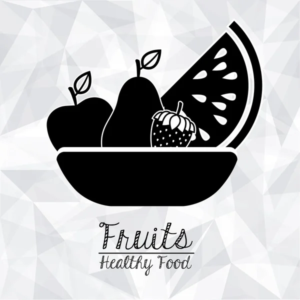 Design de frutas —  Vetores de Stock