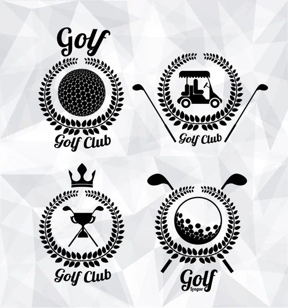 Diseño de golf — Vector de stock