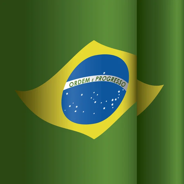 Brasilien design — Stock vektor