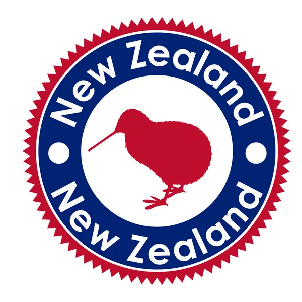 뉴질랜드 디자인Yeni Zelanda tasarım — 스톡 벡터