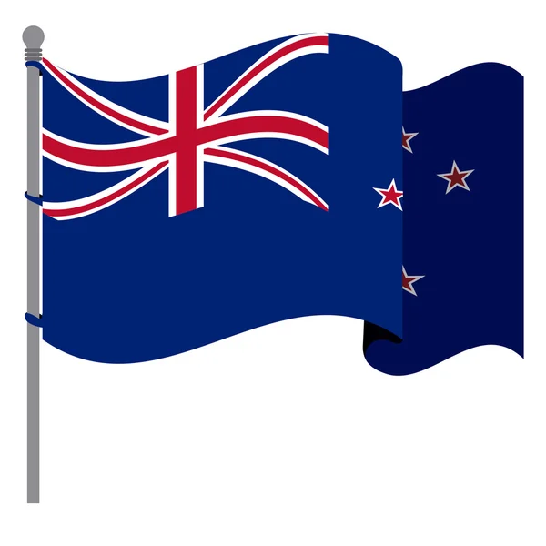 Projekt Nowej Zelandii — Wektor stockowy