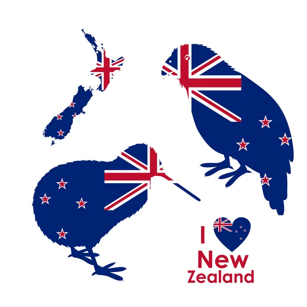 New zealand design — Stock Vector